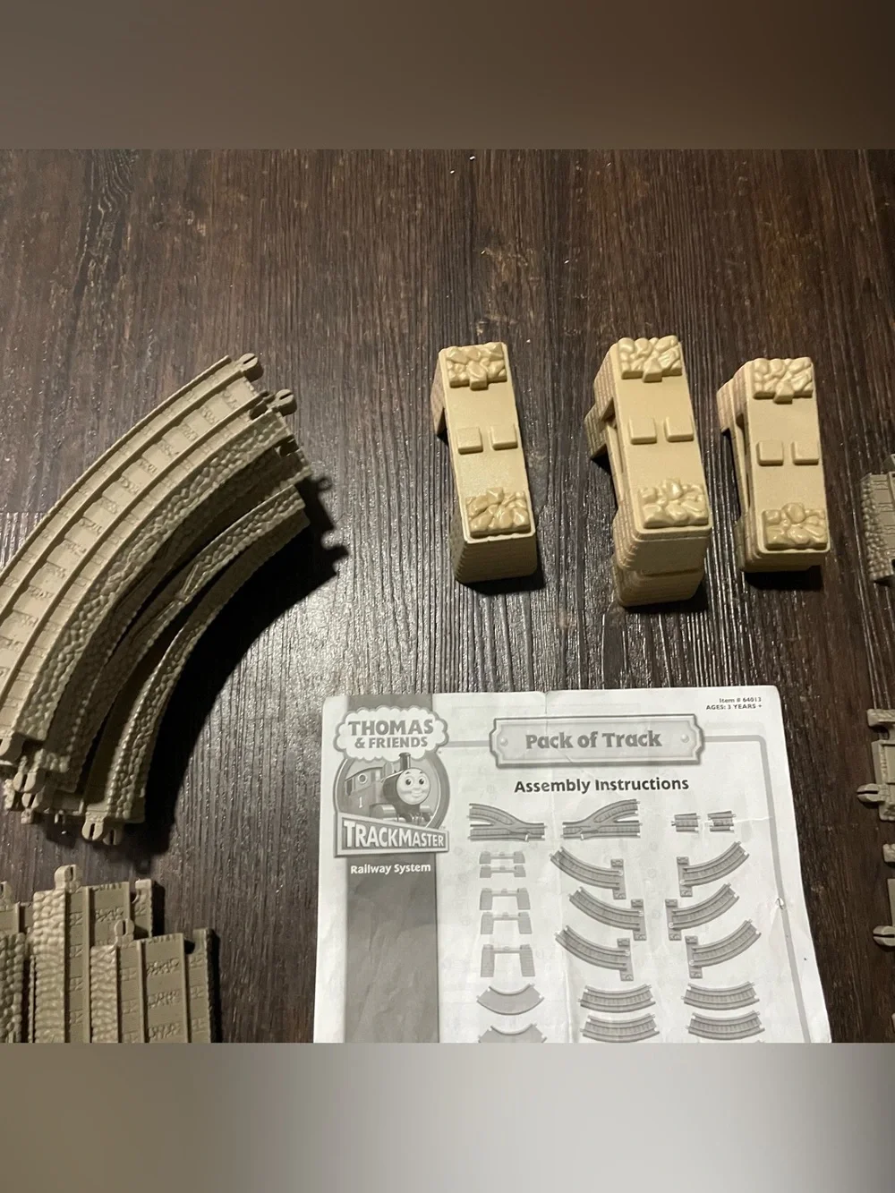 TrackMaster Thomas & Friends Train “Pack of Track” 64013 45 pc Set *No Bag*